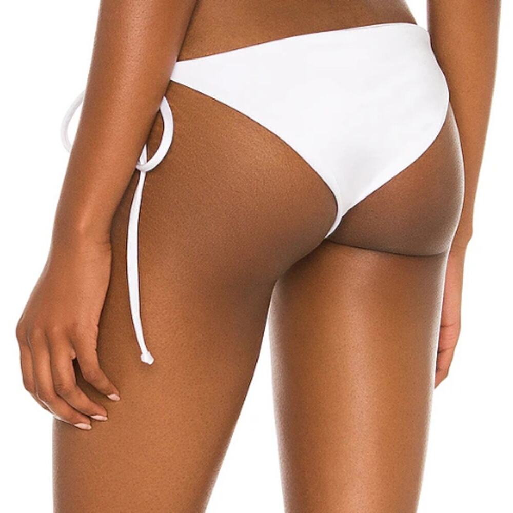 Joues de Sable X REVOLVE Alexa Bikini Bottom in Pearl White NWT Size XS - Picture 3 of 6